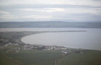 Oblique aerial view