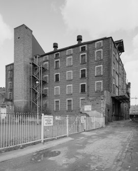 Glasgow, 5 James Watt Lane, Bonded Store.
General view from West.
