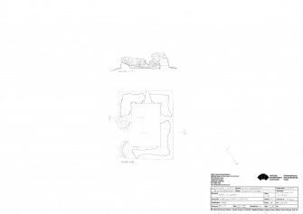 Bower of Wandel tower plan and section