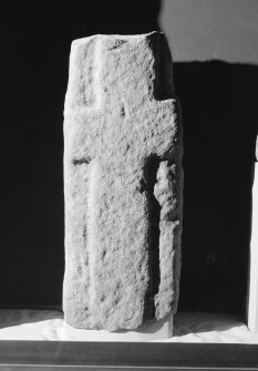 View of cross-slab fragment Tarbat 19 at Portmahomack.
 
