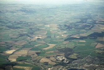 Oblique aerial view