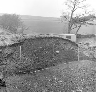 Excavation photograph - west section