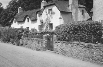 General view of cottages, Fortingall.