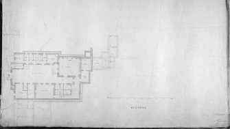 Plan of sunk storey