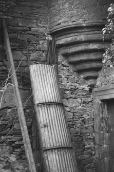 Detail of corbel, Flemington Castle.
