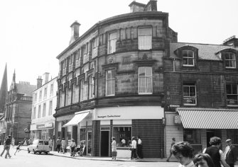 View of corner between Mill and High Street.