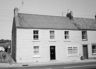 View of Corner Croft Cottage, High Street, Ayton, from W.