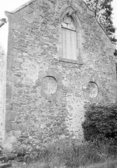 View of gable end.