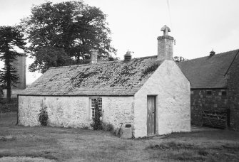 View of former cottage.