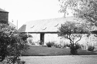 View of outbuilding from S.