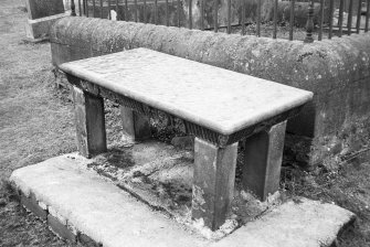 View of table tomb.