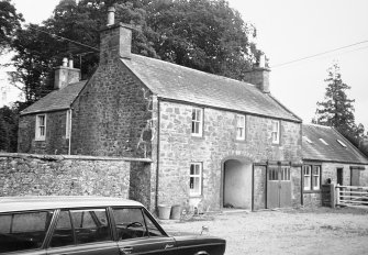 General view of farmhouse from S.