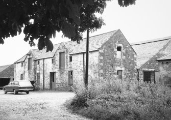 General view of steading from W.