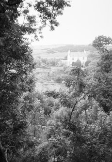 General view of mills and house from E.