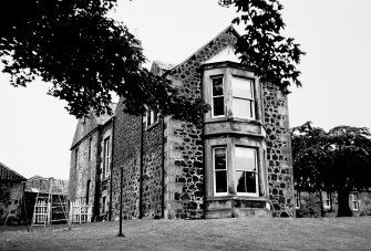 South west elevation of farmhouse