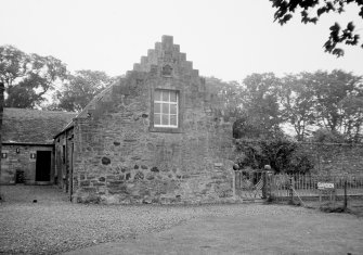 View of stables from south