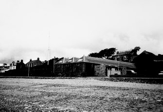 View from south east of Net Works with Cardy House in the background