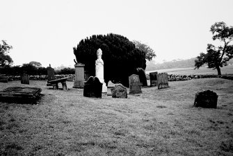 General view of churchyard