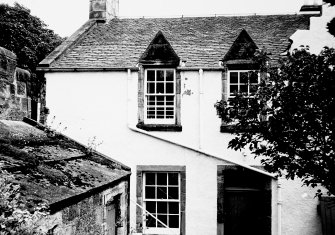 Rear elevation and garden shed