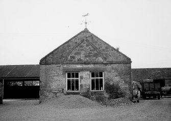 Stable building and yard