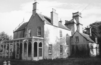 Aberdeen, Dyce, Pitmedden House.
General view from South-East.