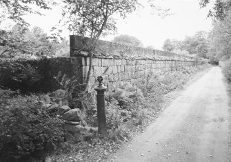 Aberdeen, Grandholm House, garden.
General view of walled garden.