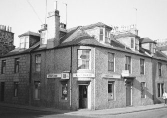 General view of 41 Commerce and 66-68 Cross Street.
