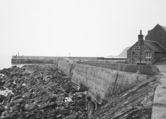 General view of the harbour.