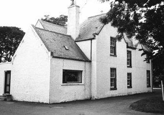 General view of rear of house