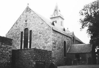 General view of North elevation of Church.