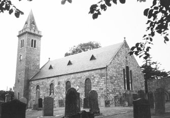 General view of South elevation of Church.