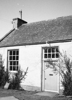 View of door and window.