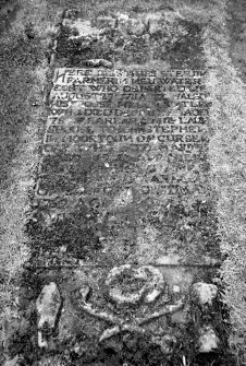 Detail of gravestone.