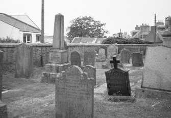 General view of churchyard.