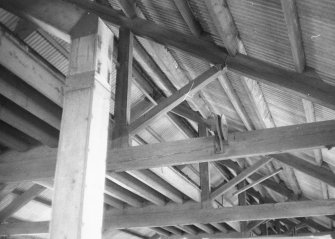Interior.
Detail of roof timbers.