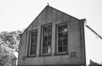 Detail of gable end.