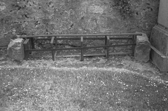 View of mortsafe.