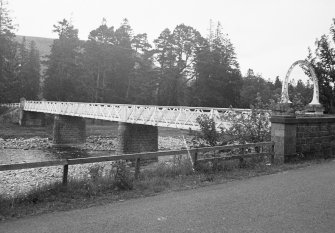General view of Victoria Bridge, Glen Clunie.