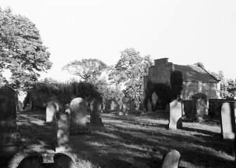 General view of churchyard