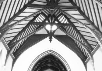 Interior.
View of roof structure.