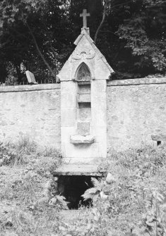 Detail of well.