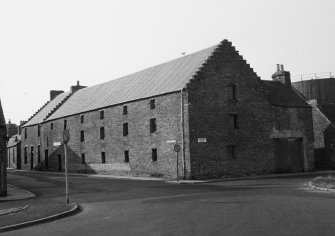 View of brewer's house and brewery