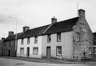 View of 8, 10, 12 Castle Road from north north west