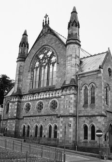 Ness Bank United Free Church.
General view.