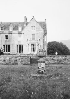 View of part of house, and sundial