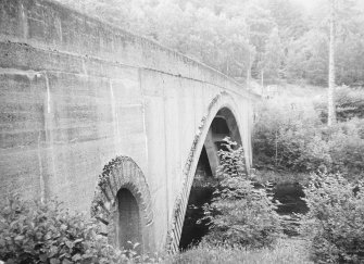 View of side of bridge