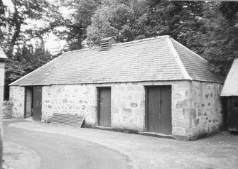 Out houses to rear