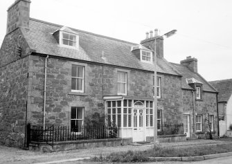 General view of Milton House and Ord Cottage