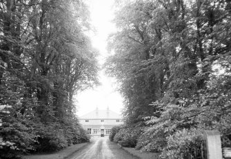General view of Manse looking down drive
