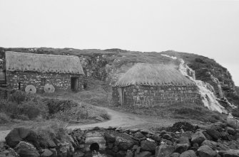 General view of mill buildings.